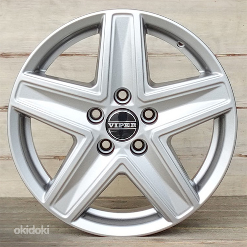 R16 VIPER V237 Silver 16x6.5 5x114.3