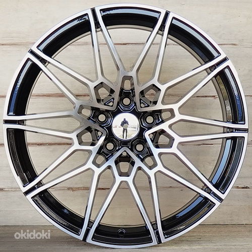 R19 BMW 5x112 G seeria AMZ WC002 Black polish erilaiused 19x8.5