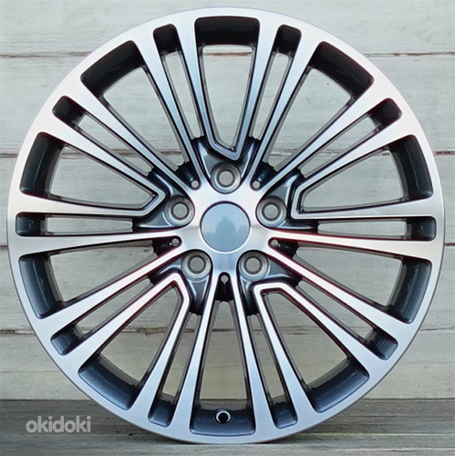 R18 AUDI VW SEAT SKODA MB AMZ 917D Gray polished 18x8 5x112