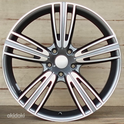 R19 AUDI VW SEAT SKODA MB A-5416 GP Gray polished 19x8.5 5x112