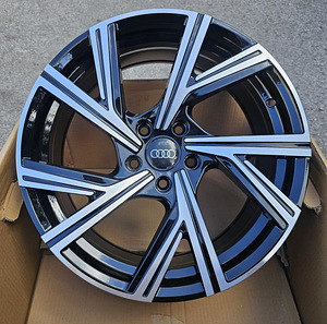 R18 AUDI VW SEAT SKODA AMZ 5548 Black polished with powder coating 18x8 5x112 (1 foto / 1)