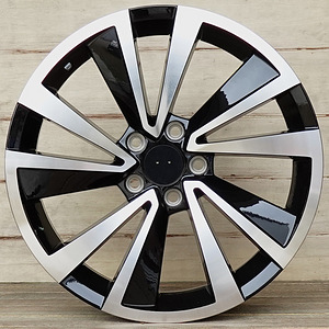R18 AUDI VW SEAT SKODA AMZ HP670 Black polish 18x7 5x112 (1 foto / 1)