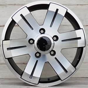 R16 AMZ 6070 Black polish 16x7 5x130 (1 foto / 1)