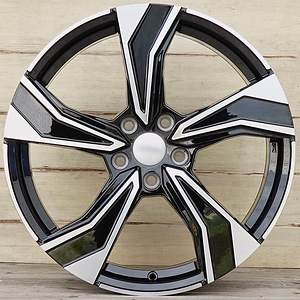 R17 AMZ 5623 Black polish 17x7 5x100 (1 foto / 1)