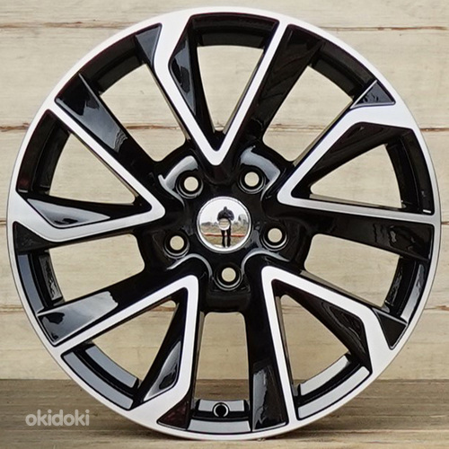 R18 AMZ 5501 Black polish 18x7.5 5x114.3