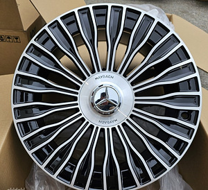 R19 MB 5x112 Maybach AMZ H3152 Black polish 19x9.5 ja 19x8.5 erilaiad (1 foto / 1)