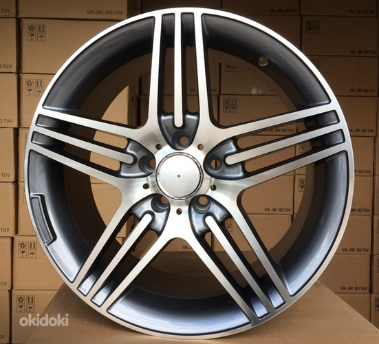 R18x9.5  5X112  ET  38  66.6  DW202  (85012B88)  Grey Polished (MG)  For MER  (K4)  ((AKC 60 Eur))