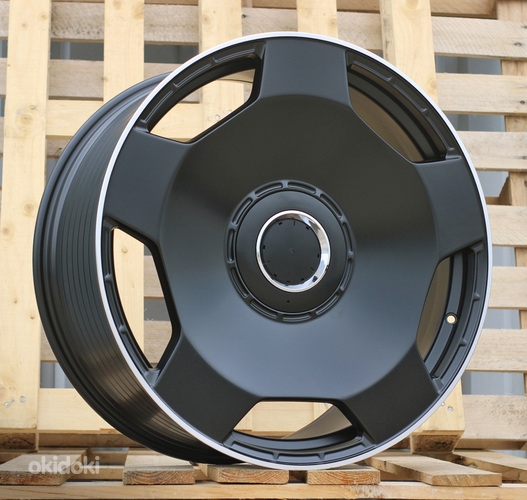 R20x9.5  5X130  ET  35  84.1  BYF3111  Black Half Matt+Polished Lip (BLHMPL)  For MER  (Z1)  (HYBRID FORGED)