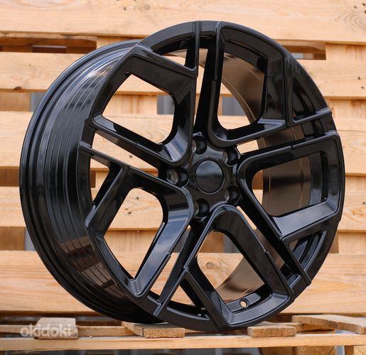 R20x8.5  5X112  ET  38  57.1  Y1243  (H3486F)  Black Half Matt (BLHM)  For VW  (A)  (HYBRID FORGED New Tiguan)