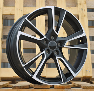 Диски r17x7 5X100 ET 46 57.1 IN3627F (YF5767) черные полированные полуматовые (M... (1 фото из 1)