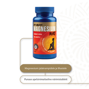 MAGNESIUM PRO EXPERT N:RO N60 närimistablett (2 foto / 4)