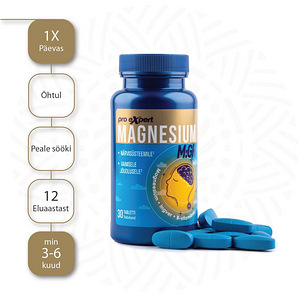 Magnesium Pro Expert MGR N30 tabletid (4 foto / 4)