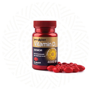 Vitamin D3 Pro Expert 4000IU SENIOR N60 õlikapslid (1 foto / 4)