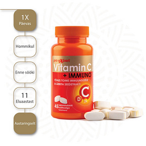 Vitamin C Pro Expert IMMUNO N45 närimistabletid (4 foto / 4)