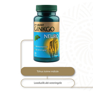 Ginkgo Pro Expert NEURO N30 tabletid (2 foto / 4)