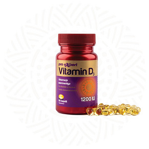 Vitamin D3 Pro Expert 1200IU N90 õlikapslid (1 foto / 4)