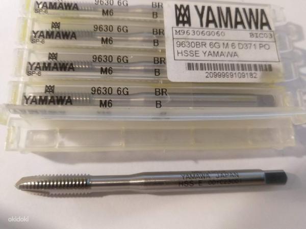 Метчик M6 YAMAWA (Japan) M96306G060 D371 PO HSSE (Новый) (фото #1)
