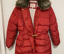 Зимнее пальто для девочки 7-8 лет