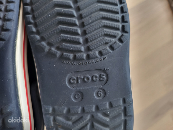 Сандалии-шлепанцы Crocs размер C6 (фото #4)