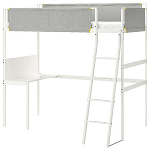 IKEA (nari)voodi VITVAL kirjutuslauaga (2 foto / 4)