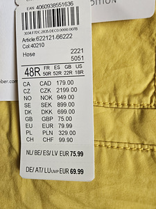 Gerri Veber, uued puuvillased püksid 48€ (3 foto / 6)