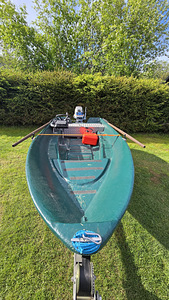 Soome mootorpaat 3.85m + Evinrude 20/25hp + haagis (4 foto / 9)