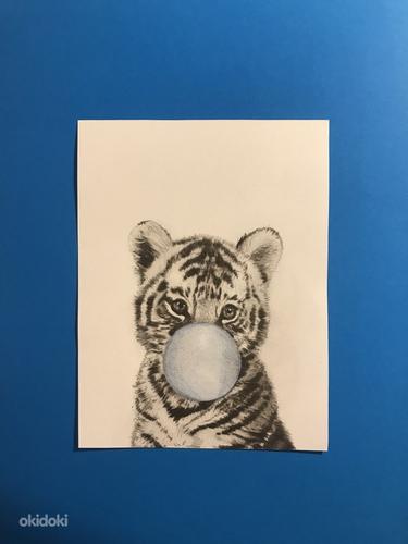 Рисунок "Маленький тигр" (фото #1)