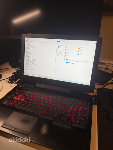 HP OMEN 15 i7-7700HQ 16GB 256GBSSD 1TBHDD с дефектами/на запчасти