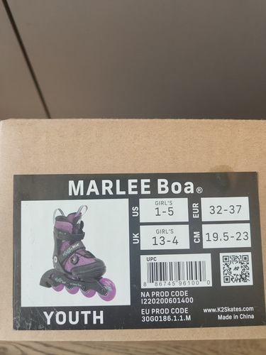 Laste rulluisud Marlee Boa, suurus 32-37