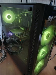 Gaming Pc Ryzen 5 5500, 32GB, 500GB SSD M.2 NVME, RTX 3060 (1 foto / 1)