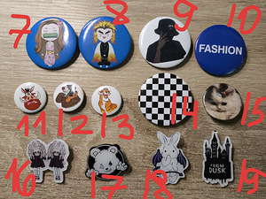 Märgid, võtmehoidjad, akrüülstend, anime küünal (2 foto / 5)