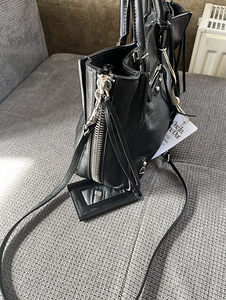BALENCIAGA papier leather handbag (3 foto / 10)