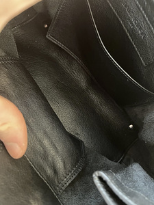 BALENCIAGA papier leather handbag (10 foto / 10)