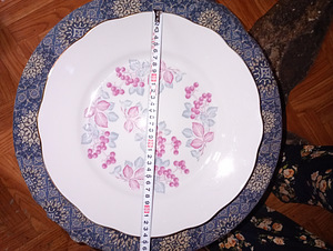 Vanaaegsed serveerimise suured taldrikud (3 foto / 9)