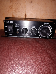 Võimendi HI FI 2×60w / 2× 20w uus pakendis (3 foto / 8)