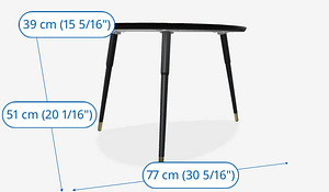 НОВЫЙ журнальный/приставной столик IKEA LÖVBACKEN (5 фото из 5)