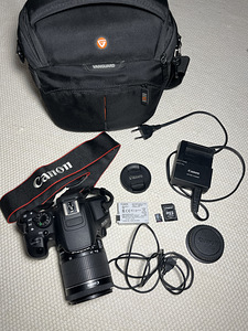 Canon EOS 700D + 18-55mm IS STM + 128GB kaart (2 foto / 6)