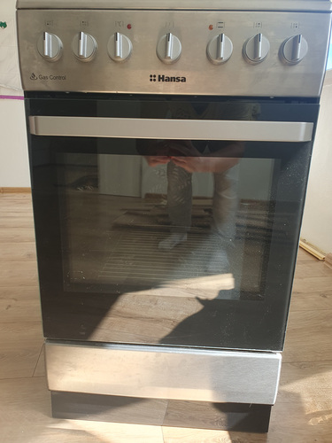 Продам малоиспользованную комбинированную плиту Hansa FCMW5 (с чеком)