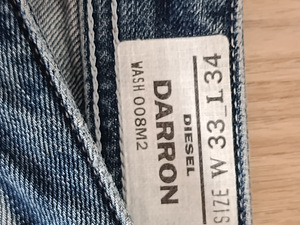 Diesel Darron Regular Slim-Tapered Jeans W33 L34 | Wash 008M (4 foto / 10)