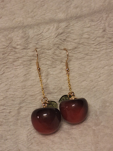 Cherry earrings (1 foto / 1)