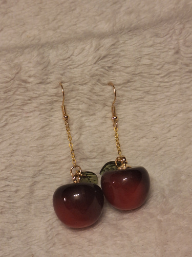 Cherry earrings