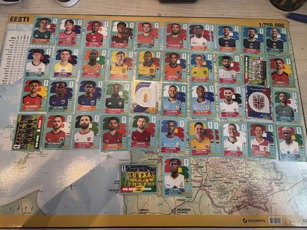 Panini World Cup kleebised 2026