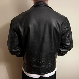 Vintage double-rider/ perfecto stiilis meeste nahktagi (2 foto / 4)