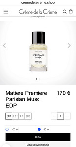 Matiere Premiere Parisian Musc EDP 50 мл (3 фото из 3)