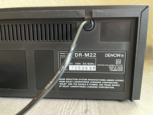 Kassettdekk Denon DR-M22 Cassette deck (10 foto / 10)