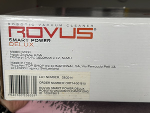 Tolmuimeja Rovus Smart power delux S560 (2 foto / 2)