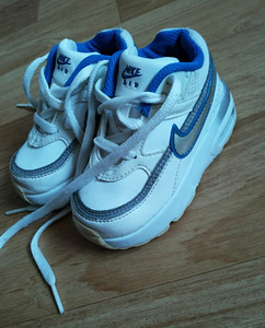 NIKE AIR белые кроссовки / ботинки 20 (3 фото из 3)
