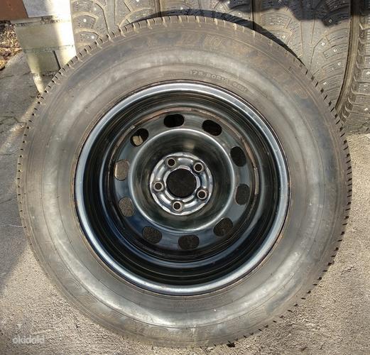 Запасное колесо Vw Volkswagen Golf 6Jx14 Dunlop 175/80R14 (фото #2)