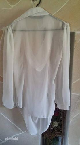 Белая блузка, размер M / L (фото #2)