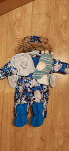 Laste talvekombinesoon HUPPA suurus 68 (2 foto / 4)
